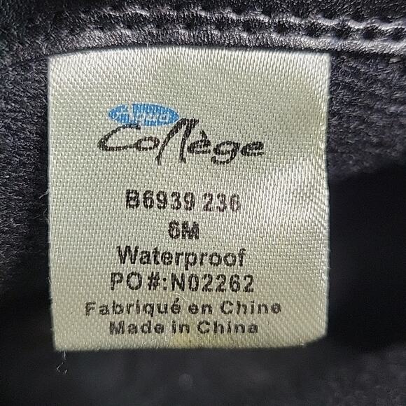 Aqua College Emily Natural Snakeprint Leather Waterproof Ankle Boot Womens 6 NEW - Picture 10 of 15